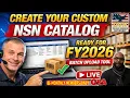 4-Steps to Build Your NSN Catalog for DLA Success in 2026
