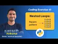 P86 - How to Use Nested Loops in Python Square Number Pattern Challenge