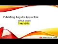 Angular App - in Stackblitz