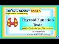 4 Thyroid Function tests Thyroid Gland Biochemistry NJOYBiochemistry