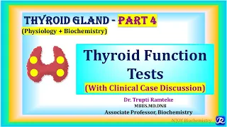 4 Thyroid Function tests Thyroid Gland Biochemistry NJOYBiochemistry