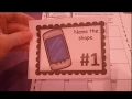 2D Shapes Task Cards with Aurasma Augmented Reality