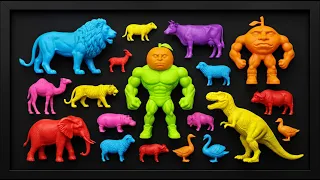 UNBELIEVABLE‼️Membersaihkan Hewan Berlumpur Dinosaurus,Italian Brainrot,Balerina Capucina,Singa,Kuda
