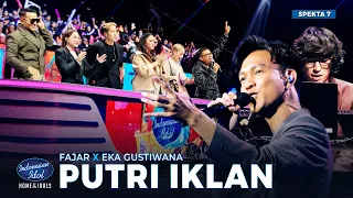 fajar noor x eka gustiwana putri iklan st12 spektakuler show 7 indonesian idol 2025