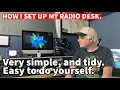 My radio desk setup