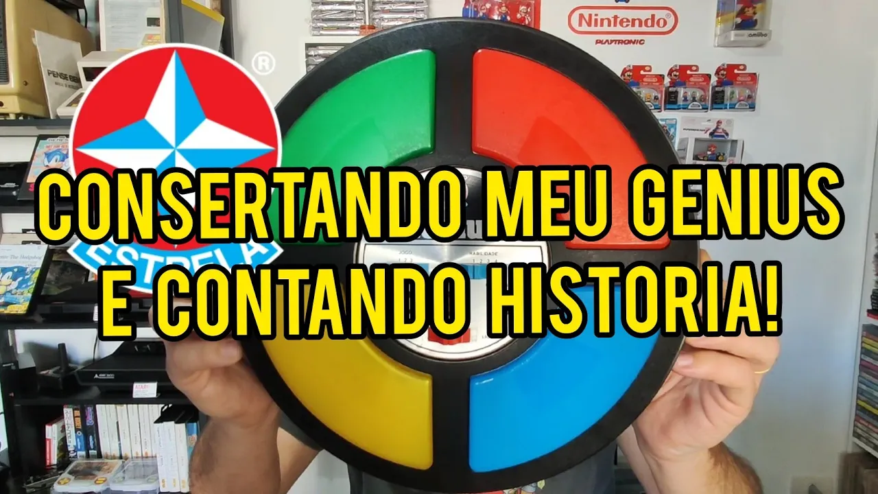 Consertando meu Genius e contando história!