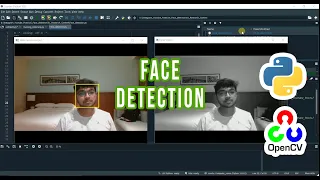 Face detection using OpenCV in Python for beginners in detail Haar feature cascade classifiers