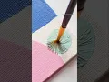 Boho art on canvas