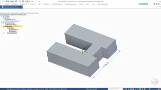 Siemens Solid Edge - Access Tutorial Geometric Relationships