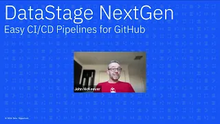 Easy Pipelines for DataStage NextGen using GitHub Actions