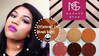 TOP EYESHADOWS FOR DARK SKIN - MAC NC45
