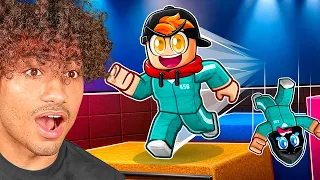 We Survived 24 HOURS in Roblox Squid Games!