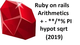 Ruby on rails Arithmetic Operators with multiple basic examples Tutorial Guide 2019
