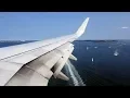 American Airlines Boeing 737-800 SPECTACULAR Landing Taxi at Boston Logan Airport BOS