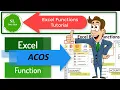 ACOS Function Returns the arccosine of a number