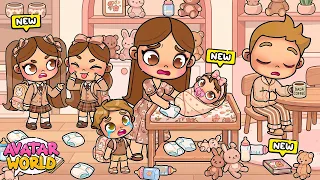 ASI ES MI NUEVA VIDA siendo MAMA DE 4 NIÑOS 👶 Rutina Familiar Nueva en Avatar World