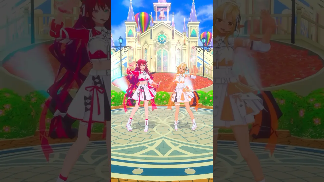 【推しカメラ】生誕祭ライブ/フレアイリスの初のオリ曲「青く在れ」 #踊ってみた #vtuber #shorts #IRyS 【不知火フレア/ホロライブ】