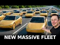 Tesla Cybercab Robotaxi Spotted New UPGRADE Massive Fleet Coming