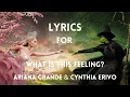 Lagu What is this feeling? - Lyrics (Color Coded) - Ariana Grande \u0026 Cynthia Erivo