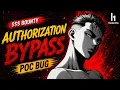 Authorization Bypass Bug Bounty PoC Hackerone 2026
