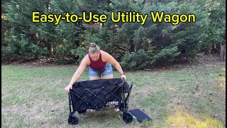Honest Review of this Collapsible Utility Wagon