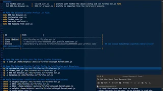 Hardening Firefox Using user js Firejail on Parrot Linux Step by Step Privacy Guide