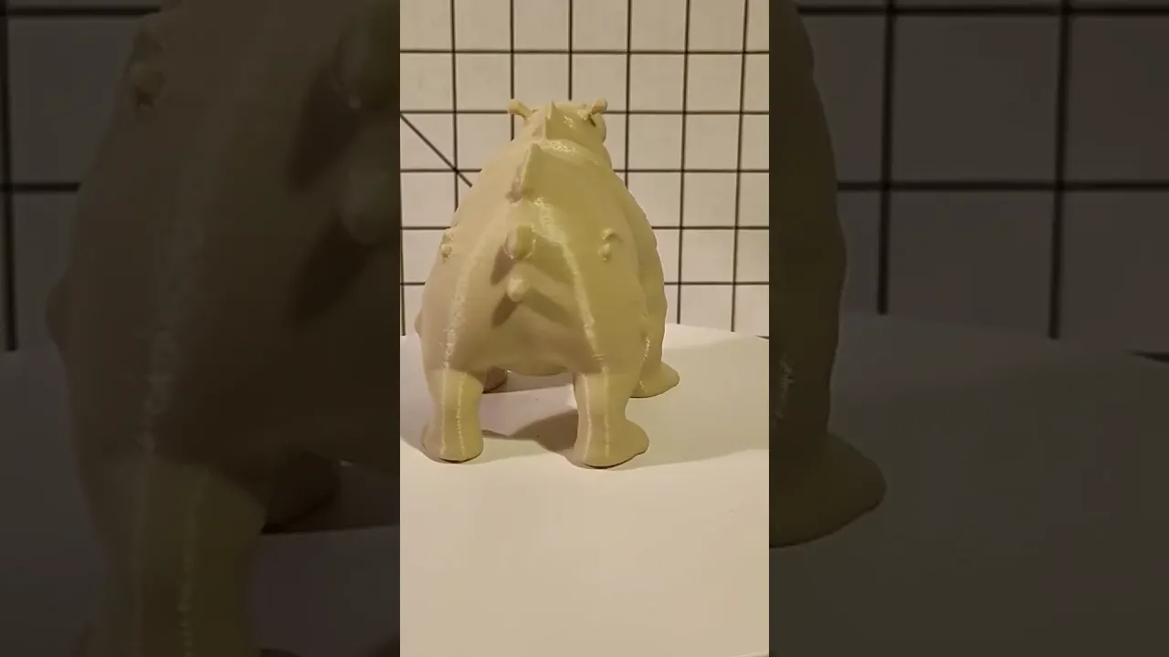 Hippo Creature Model - FREE for personal use video thumbnail