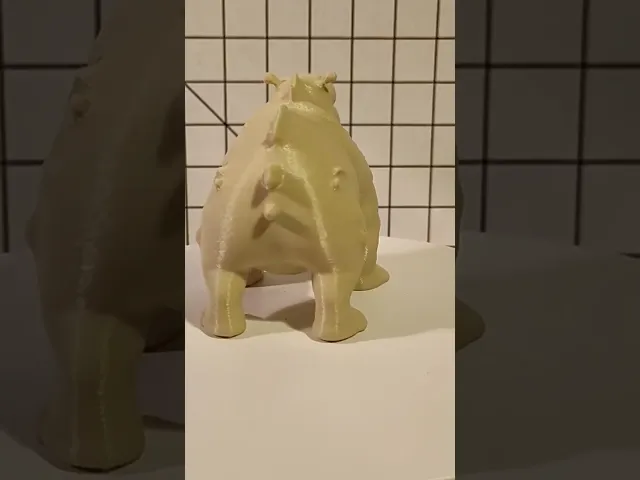 Hippo Creature Model - FREE for personal use video thumbnail