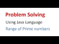 Find Prime Numbers in a Given Range using Java A B Tech World