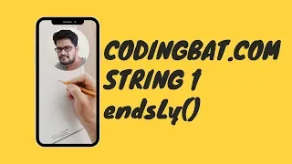 16 Codingbat String 1 endsLy Java coding practice UiBrains by Naveen Saggam