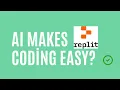 AI Makes Coding Easy First Look at Replit Agent Build Apps with Zero Experience