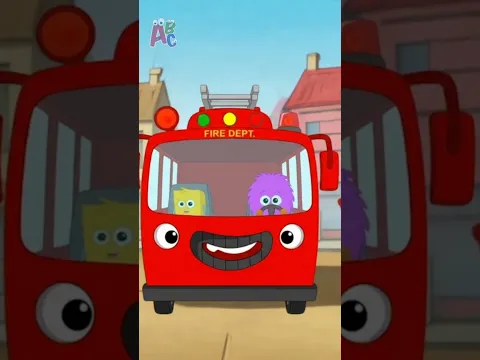 Bánh Xe Trên Xe Cứu Hỏa #Shorts #Ytshorts #Kidssong#Vehicles #Mrbaby #Trend  #Learning