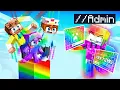Download Lagu Using ADMIN COMMANDS on an OP RAINBOW One Block!