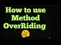 method overriding in java rules for method overriding java tutorial
