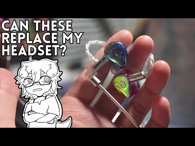 “The IEMs themselves are extremely pretty and aesthetically wise they are just really nice it has an iridescent glow.”