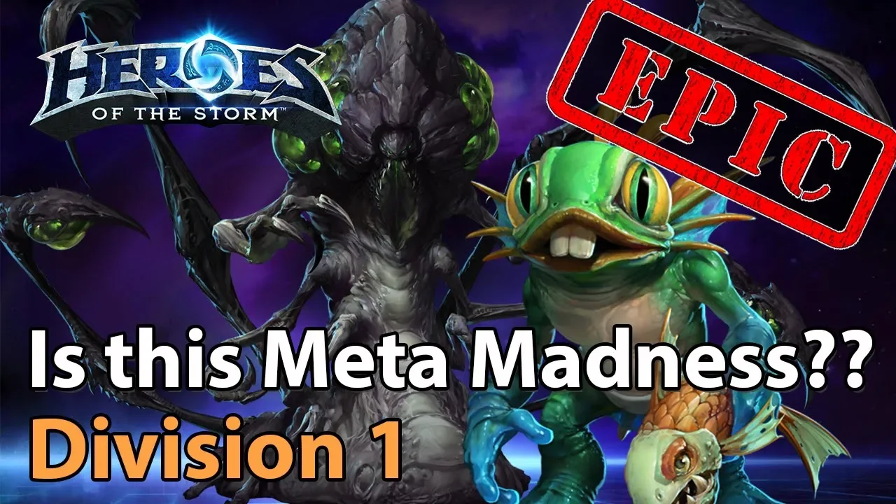 ► EPIC Heroes of the Storm: Is this Meta Madness??? - Heroes Lounge