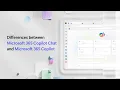 Differences between Microsoft 365 Copilot Chat and Copilot