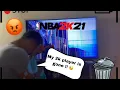 ANGRY GIRLFRIEND DELETES MY NBA 2K PLAYER