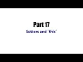 Learn Java Tutorial for Beginners Part 17 Setters and this