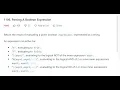 1106 Parsing A Boolean Expression Leetcode interview preparation