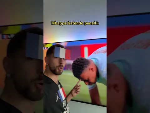PEGUEI O PÊNALTI DO MBAPPE 😂