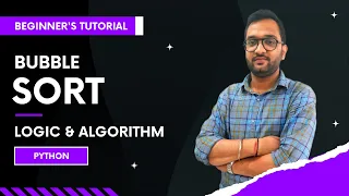 Bubble Sort Python Hindi