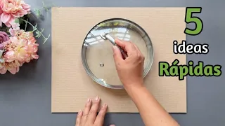 Con estas 5 Rápidas Ideas puedes Adornar tu Puerta 😍 / Ideias Fáceis.
