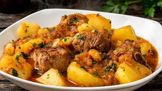 PAPAS CON COSTILLAS ¡Carne Suavecita que se deshace!