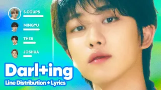 seventeen darl ing line distribution lyrics karaoke patreon requested