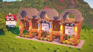 Minecraft | How to build a Docking Station for Happy Ghast 👻