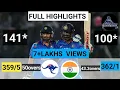 India s Greatest Chase 360 Run Hunt vs Australia Dhawan Rohit Virat Masterclass