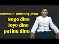 Download Lagu Ilmu kejawen nogodino ,joyodino dan patinedino/mengetahui hari baik dan buruk