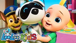 PAW Patrol 🐾 Bingo Song | Nursery Rhymes & Kids Songs | LooLoo Kids