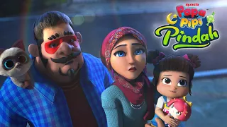 famili papa pipi pindah iklan raya monsta 2024 demifamili